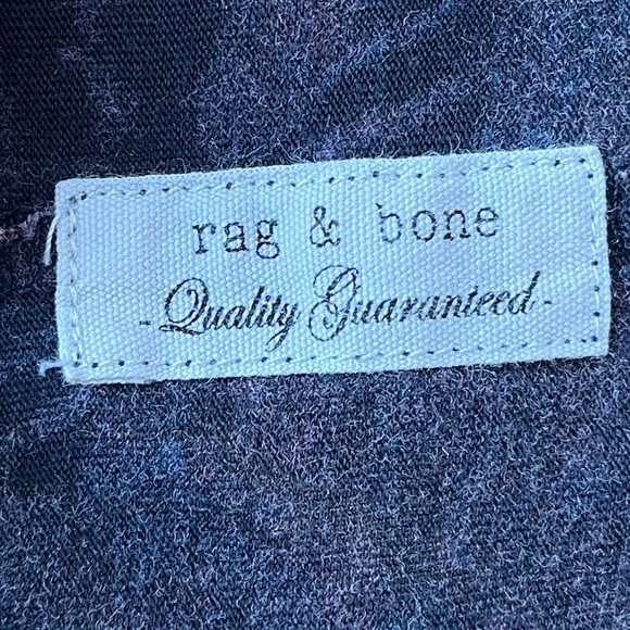 Rag & Bone All Over Floral Organic Cotton Fitted Short Sleeve Tee Sz S - Picture 7 of 10